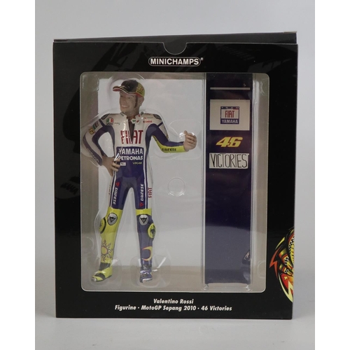 79 - Minichamps Valentino Rossi - Collection of 5 models 2010 & 2011