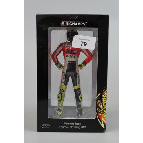 79 - Minichamps Valentino Rossi - Collection of 5 models 2010 & 2011