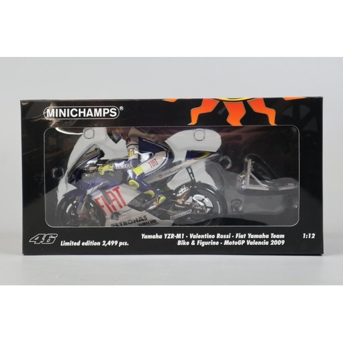 83 - Minichamps Valentino Rossi - Collection of 8 model motorcycles from 2008 & 2009