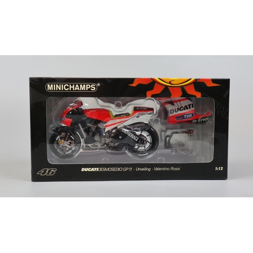 84 - Minichamps Valentino Rossi - Collection of 6 motorcycle models from 2010 & 2011