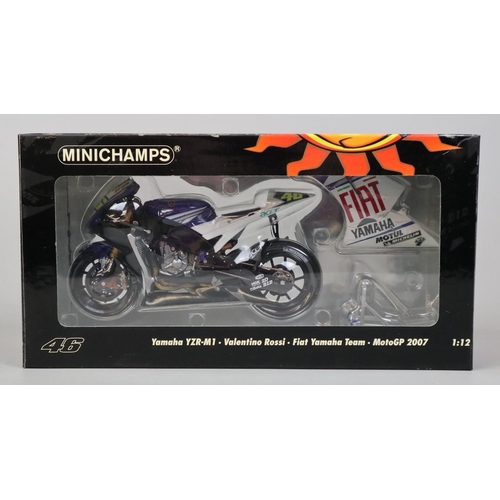 90 - Minichamps Valentino Rossi - Collection of 5 model motorcycles from 2007