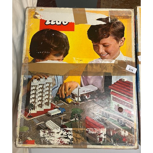 215 - 1960's Lego town set 810 complete in original box