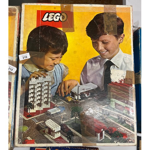 216 - 1960's Lego town set 810 complete in original box