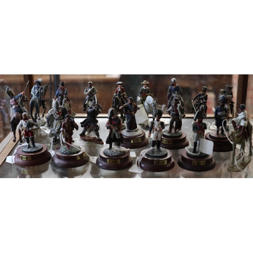 125 - Collection of military figurines to include Delprado