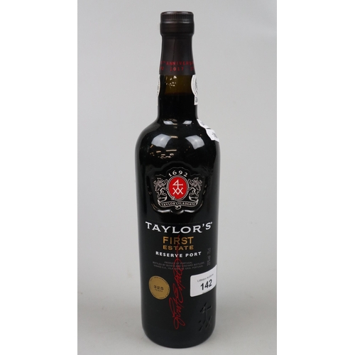 142 - Bottle of Taylor's First Estate Port