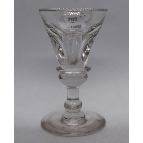 158 - Georgian Toastmasters deceptive glass circa 1720