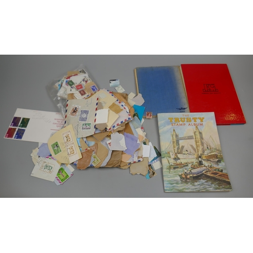 259 - Stamps - Foreign stamps from over 50 countries including a 1952-54 6d blue and England winners unfra... 