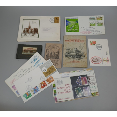 261 - Stamps - Collection first day covers