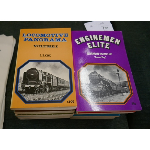 280 - 20 1960s railway books