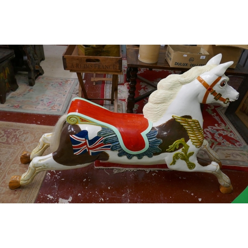 355 - Carved wooden carousel horse - Woody’s 1st Galloper