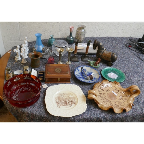 548 - Collection of ceramics and glassware etc