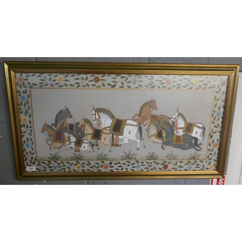 585 - Print of horses