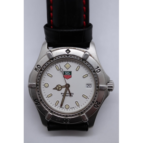 104 - Gents Tag Heuer automatic watch in working order