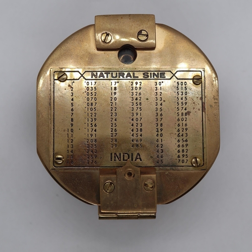 116 - Cased compass