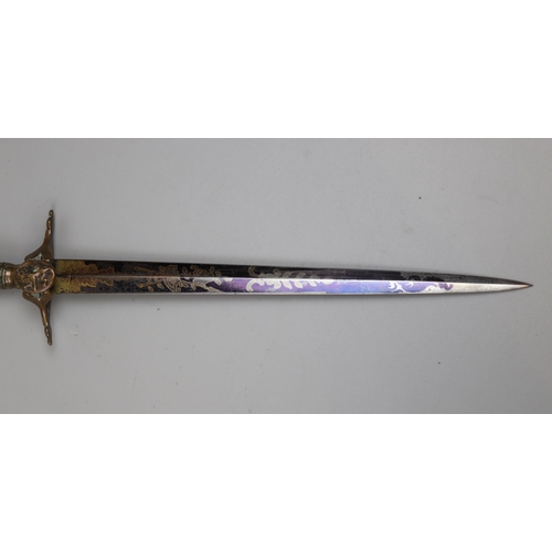 183 - Ceremonial dagger in sheath