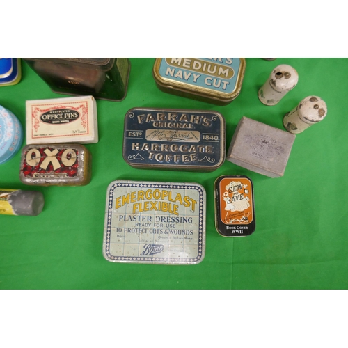 240 - Collection of vintage tins