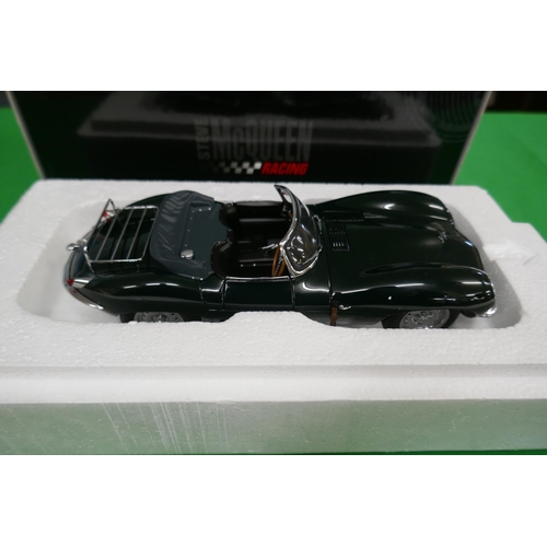 242 - Steve McQueen Autoart Jaguar XKSS 1956 1:18 diecast collectable model