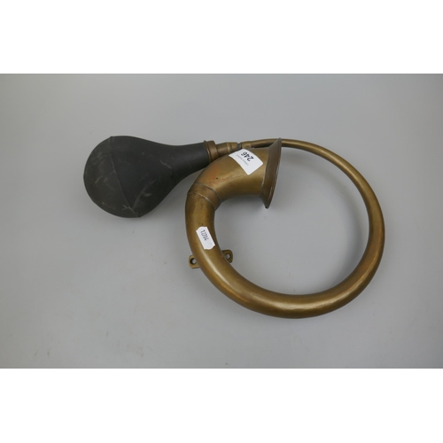 246 - Brass car horn