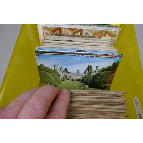 248 - Collection of antique postcards