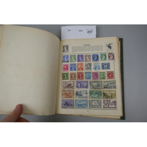 257 - Stamps - All World in album