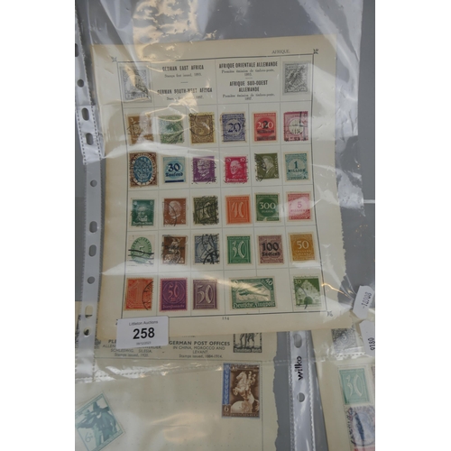 258 - Stamps - German collection