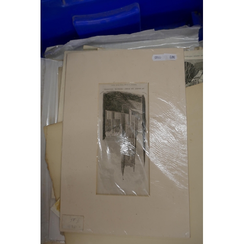 285 - Large collection of Frost & Reed etching/engraving prints - mainly Bristol together with an arra... 