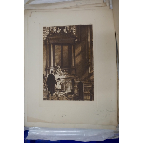 285 - Large collection of Frost & Reed etching/engraving prints - mainly Bristol together with an arra... 