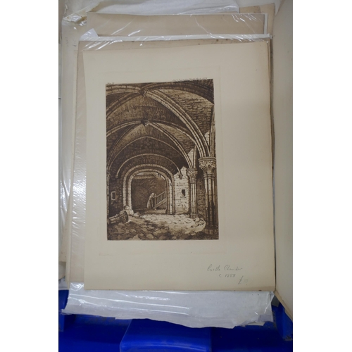 285 - Large collection of Frost & Reed etching/engraving prints - mainly Bristol together with an arra... 