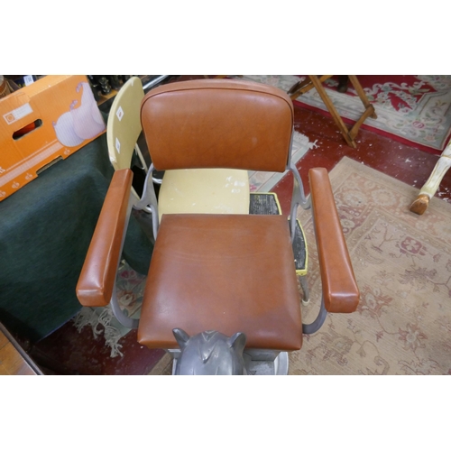 300 - Rare 1950's child's barbers/hairdressers chair