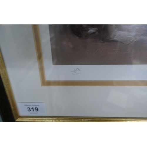 319 - L/E signed print - Puppies