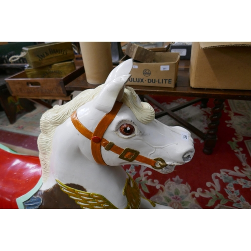 355 - Carved wooden carousel horse - Woody’s 1st Galloper