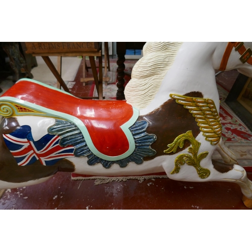 355 - Carved wooden carousel horse - Woody’s 1st Galloper