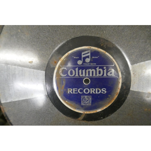 361 - Enamel sign - Columbia records