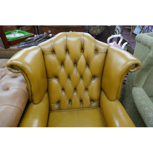 522 - Chesterfield style wingback chair