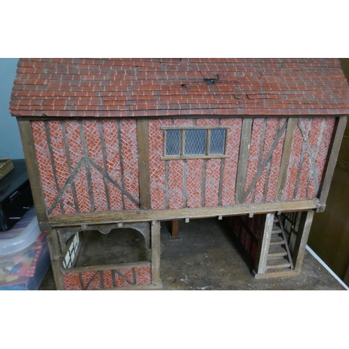 531 - Large period dolls house