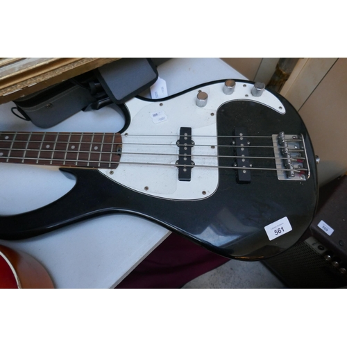 561 - Electric bass guitar by Peavey