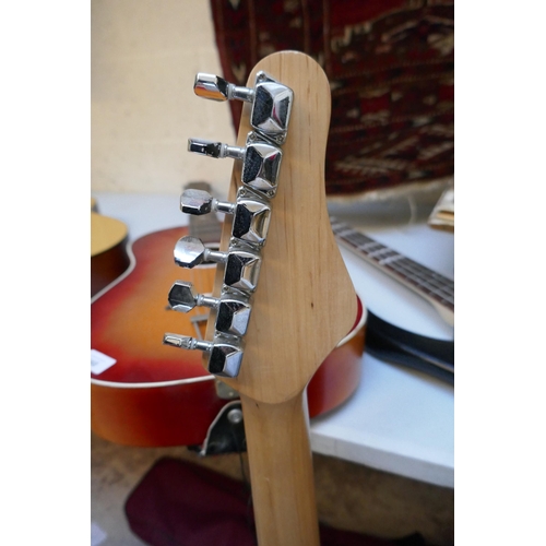 567 - Left handed electric guitar by Westwood