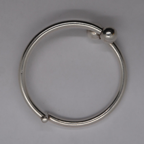 70 - Silver bangle