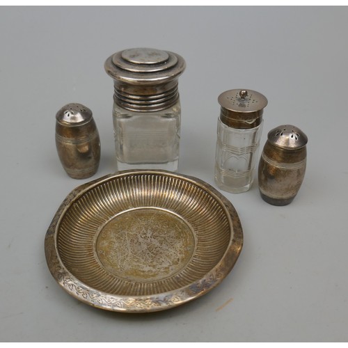 5 - Collection of hallmarked silver