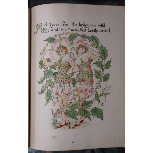 123 - Walter Crane - Flora's Feast - 1st/1st 1889 Cassell & Company - Rare