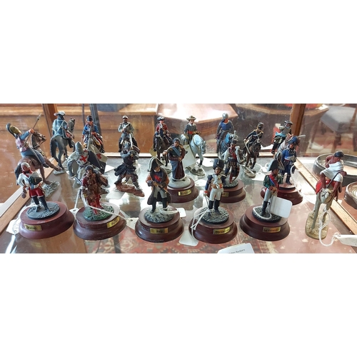 115 - Collection of military figurines to include Delprado