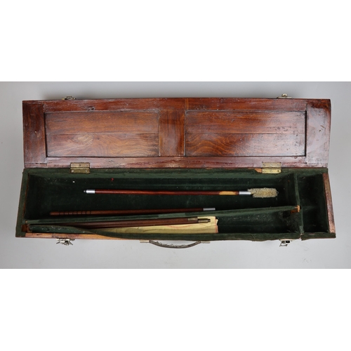 157 - Wooden gun case