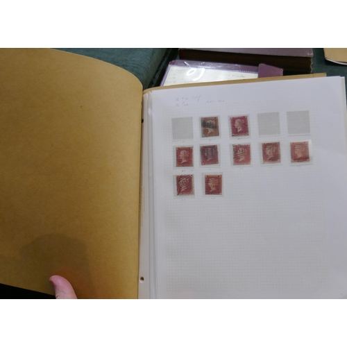 247 - Stamps - G.B Queen Victoria range on album pages