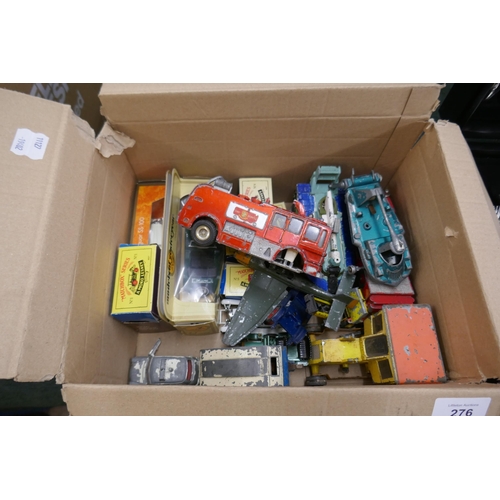 276 - Collection of diecast vehicles