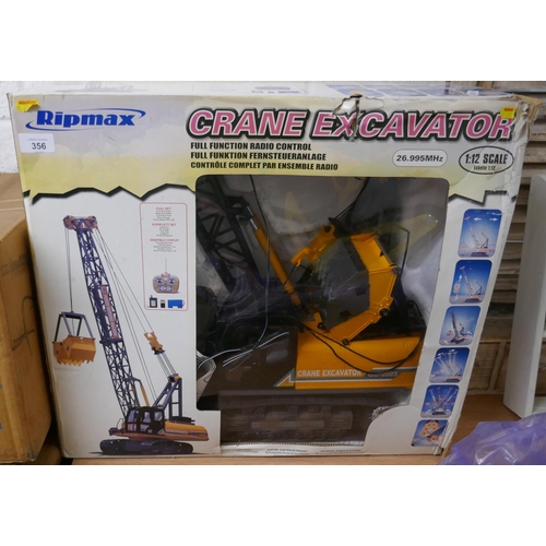 356 - Scale remote controller excavator