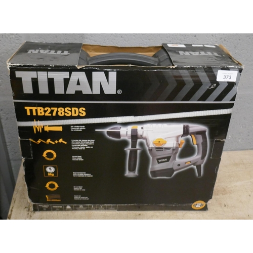 373 - Titan SDS drill model no. TTB278SDS