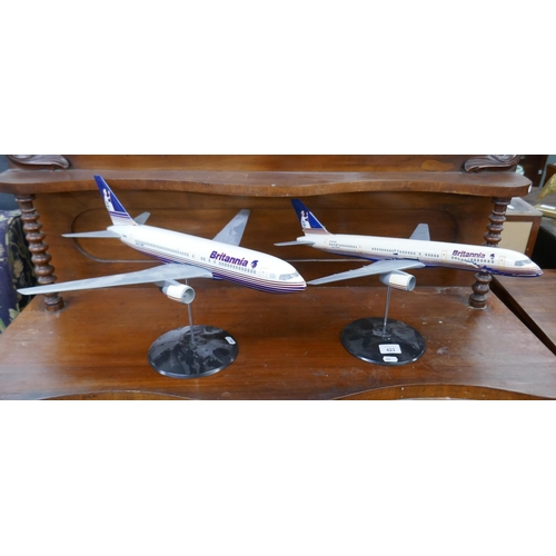 423 - 2 models of Britannia airliners