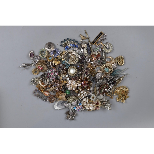 76 - Collection of brooches