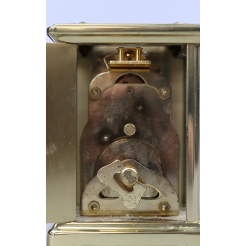 123 - Bayard brass carriage clock