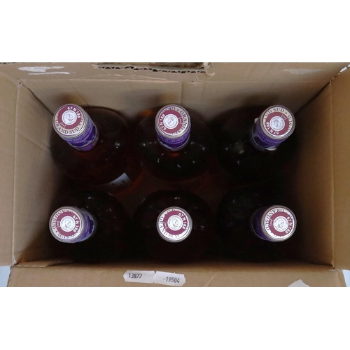 129 - 6 bottles of Merlot rose.Sold as seen, from a deceased estate, we do not know how they have be store... 